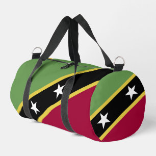 Flagge von St. Kitts und Nevis Duffle Bag