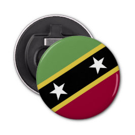 Flagge von St. Kitts und Nevis Flaschenöffner