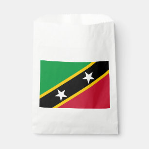 Flagge von St. Kitts und Nevis Geschenktütchen