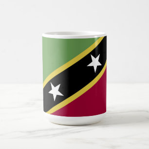 Flagge von St. Kitts und Nevis Kaffeetasse