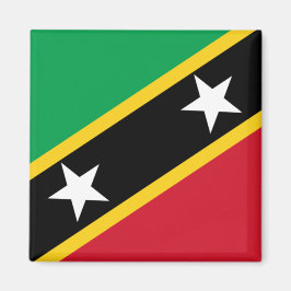 Flagge von St. Kitts und Nevis (Karibik) Magnet