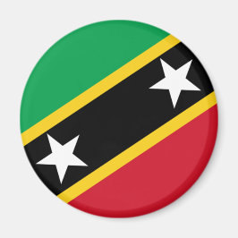 Flagge von St. Kitts und Nevis (Karibik) Magnet