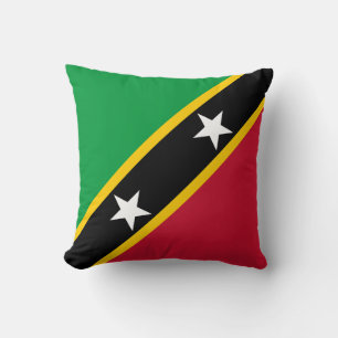 Flagge von St. Kitts und Nevis Kissen