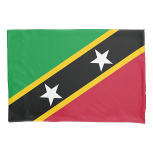 Flagge von St. Kitts und Nevis Kissenbezug