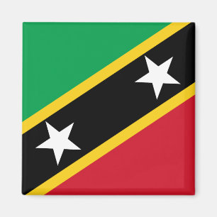 Flagge von St. Kitts und Nevis Magnet