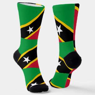 Flagge von St. Kitts und Nevis Socken