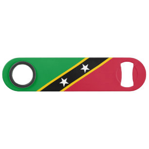Flagge von St. Kitts und Nevis Speed Flaschenöffner