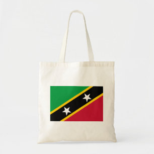 Flagge von St. Kitts und Nevis Tragetasche