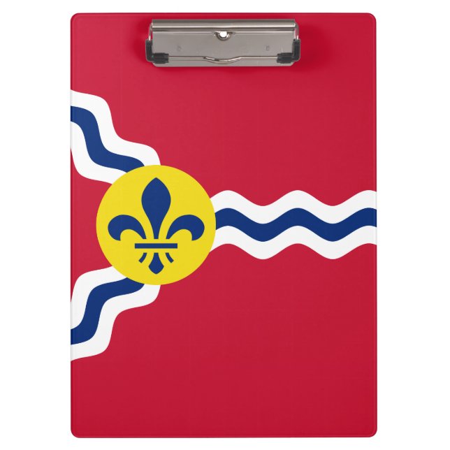 Flagge von St. Louis, Clipboard Missouri Klemmbrett (Vorderseite)