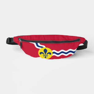 Flagge von St. Louis, Missouri Bauchtasche