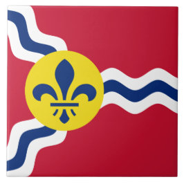 Flagge von St. Louis (Missouri) Fliese
