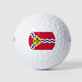 Flagge von St. Louis (Missouri) Golfball
