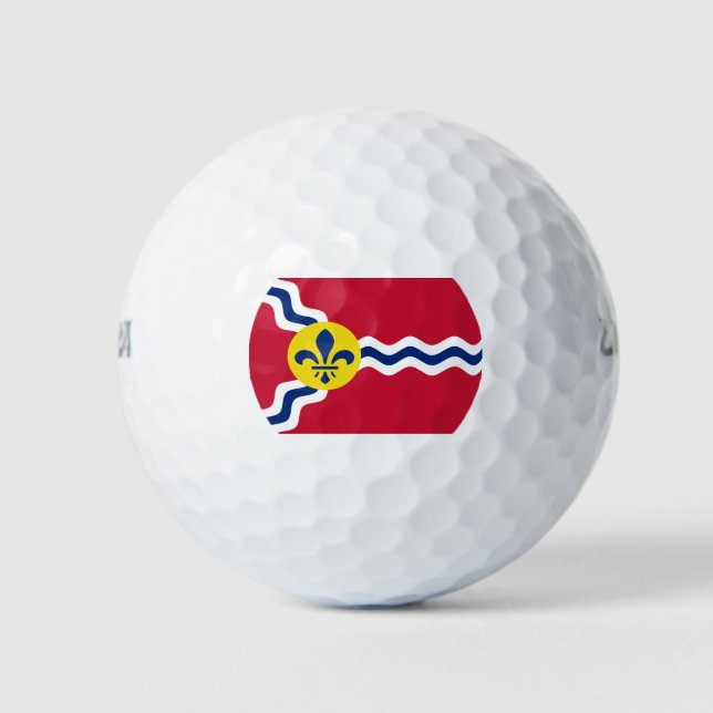 Flagge von St. Louis (Missouri) Golfball (Vorderseite)