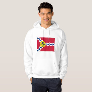 Flagge von St. Louis, Missouri Hoodie