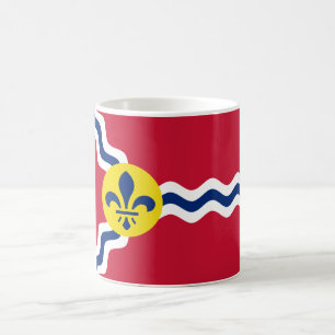 Flagge von St. Louis (Missouri) Kaffeetasse