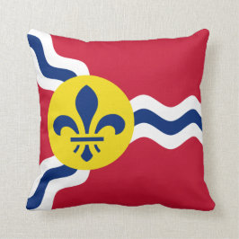 Flagge von St. Louis (Missouri) Kissen
