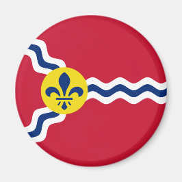Flagge von St. Louis (Missouri) Magnet