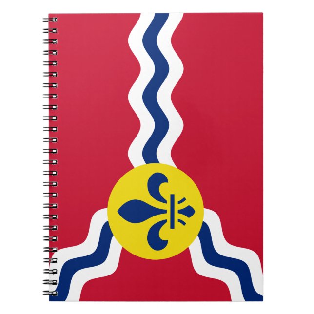 Flagge von St. Louis (Missouri) Notizblock (Vorderseite)