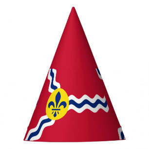 Flagge von St. Louis, Missouri Party Hat Partyhütchen