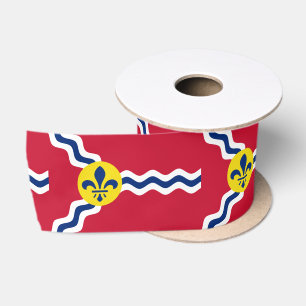 Flagge von St. Louis (Missouri) Satinband