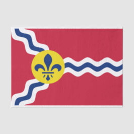 Flagge von St. Louis (Missouri) Seidenpapier