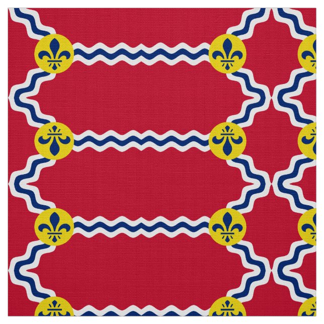 Flagge von St. Louis, Missouri Stoff (Muster)