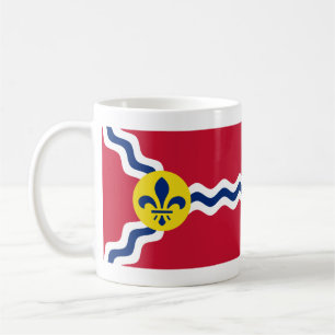 Flagge von St. Louis, Missouri Tasse
