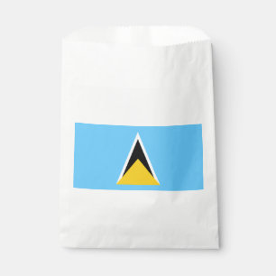 Flagge von St. Lucia Geschenktütchen
