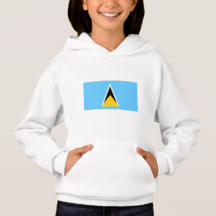 Flagge von St. Lucia Hoodie