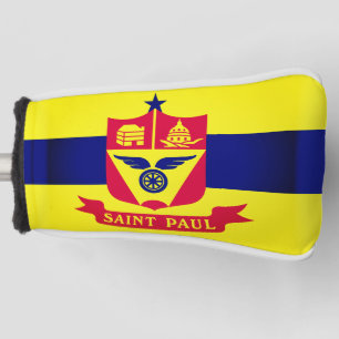 Flagge von St. Paul, Minnesota Golf Headcover