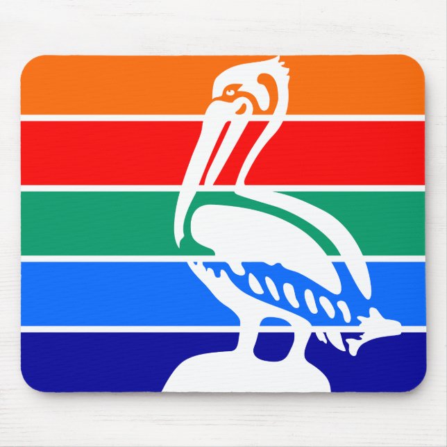 Flagge von St. Petersburg, Florida Mousepad (Vorne)