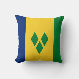 Flagge von St. Vincent und die Grenadinen Kissen