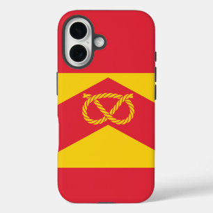 Flagge von Staffordshire iPhone 16 Hülle