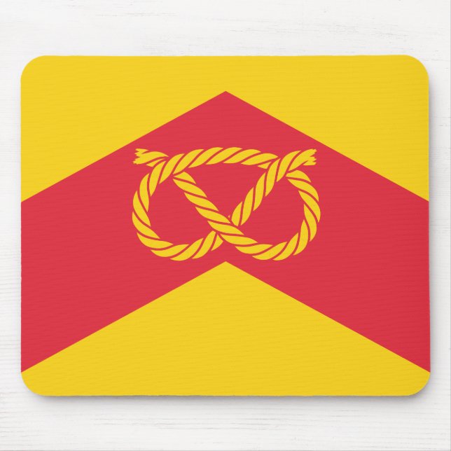 Flagge von Staffordshire Mousepad (Vorne)