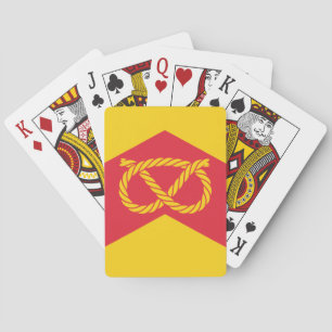 Flagge von Staffordshire Playing Cards Spielkarten