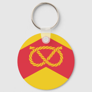 Flagge von Staffordshire Schlüsselanhänger