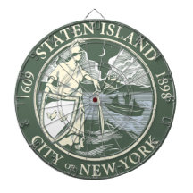 Flagge von Staten Island (Stadtbezirk von New York