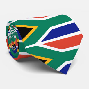 Flagge von Südafrika Bokke Krawatte