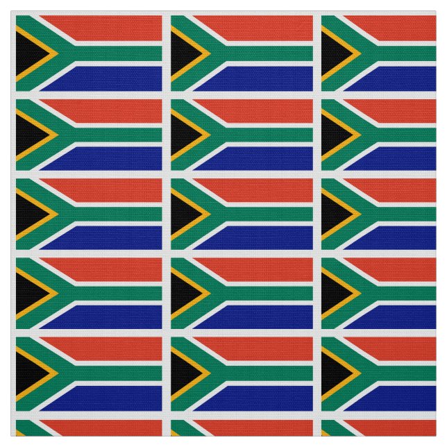 Flagge von Südafrika Stoff (Muster)