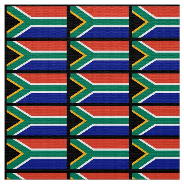 Flagge von Südafrika Stoff (Muster)