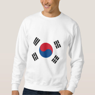 Flagge von Südkorea Sweatshirt