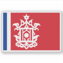 Flagge von Sulu (Ende des 19. Jahrhunderts)