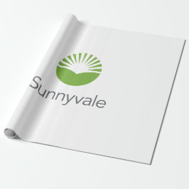 Flagge von Sunnyvale (Kalifornien) Geschenkpapier