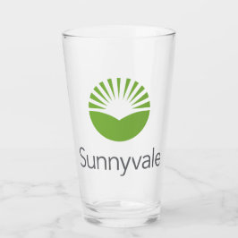 Flagge von Sunnyvale (Kalifornien) Glas