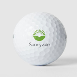 Flagge von Sunnyvale (Kalifornien) Golfball