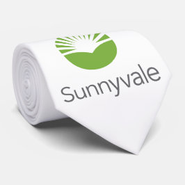 Flagge von Sunnyvale (Kalifornien) Krawatte