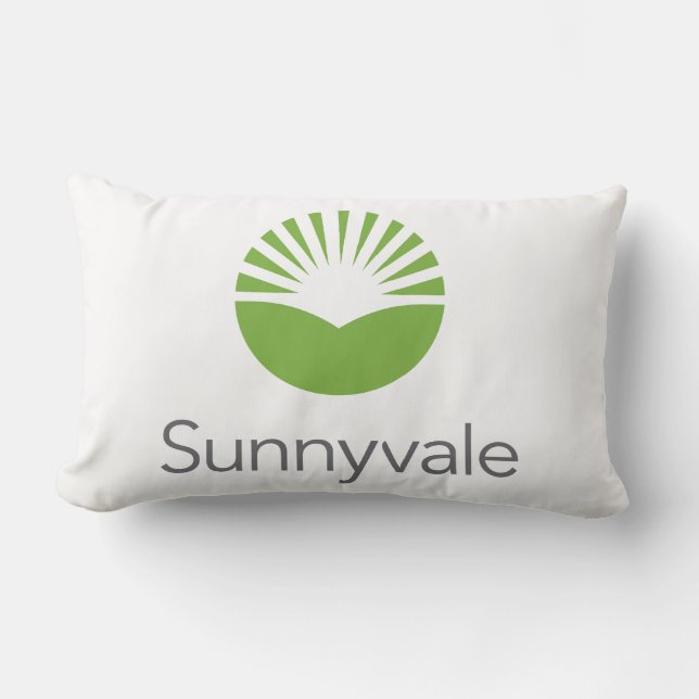 Flagge von Sunnyvale (Kalifornien) Lendenkissen (Vorderseite)