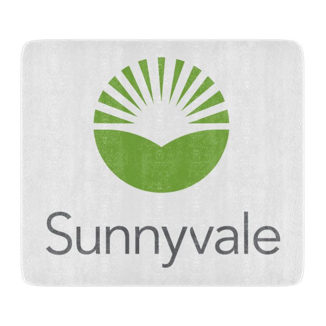 Flagge von Sunnyvale (Kalifornien) Schneidebrett (Vorderseite)