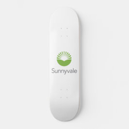 Flagge von Sunnyvale (Kalifornien) Skateboard