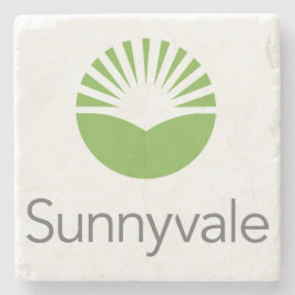 Flagge von Sunnyvale (Kalifornien) Steinuntersetzer